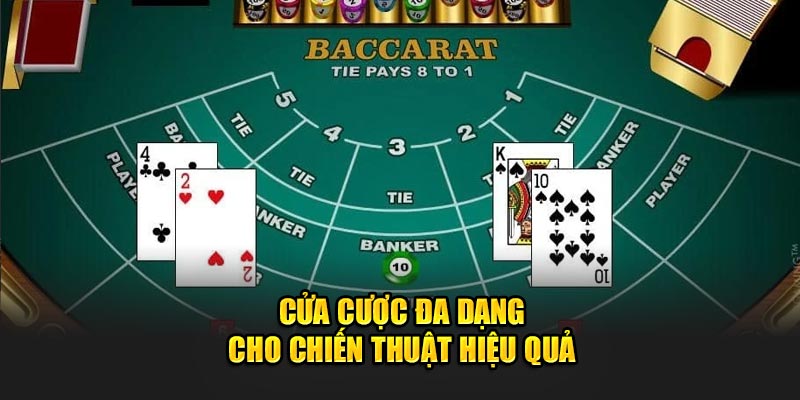 Cửa cược đa dạng cho chiến thuật hiệu quả